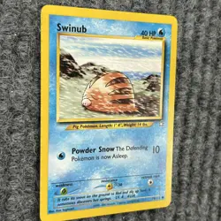 Vintage Pokemon Neo Genesis Swinub 79/130 Regular Common NM - Image 1