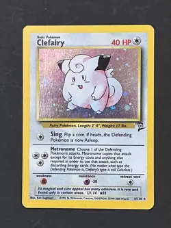 Pokemon Clefairy Lot! POR 094/088 + Base set 1&2 + Mega & jungle CLEFABLE! - Image 5