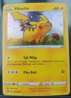 2020 Pokemon TCG Pikachu SWSH039 Promo - Image 3