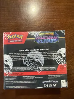 Pokemon TCG: Mega Evolution Booster Box Phantasmal Flames Sealed USA-ENG. - Image 4