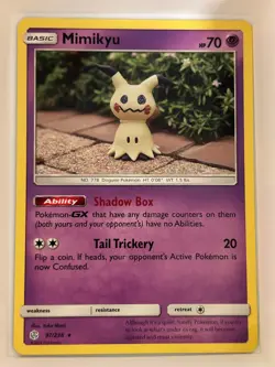 Mimikyu 97/236 Rare Cosmic Eclipse Pokemon NM - Image 1