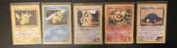 1999-2000 Pokemon Unlimited Gym Heroes Non Holo Complete Set 20-132 MINT-NM - Image 2