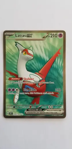 2024 Pokemon TCG Latias Ex SSP EN 220/191 Surging Sparks Full Art Nr Mint - Image 1