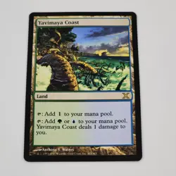 MTG Yavimaya Coast 10th Edition NM Land Rare Magic The Gathering Card Tenth Ed - Image 1