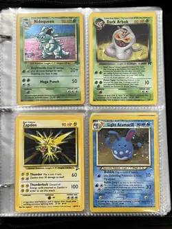 Vintage Pokemon Card Binder Lot WOTC Holos E-Series Modern Mixed 1st Ed Shadow - Image 2