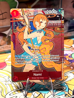 Nami OP01-016 English Version 1st Anniversary Promo One Piece Card English - Image 1