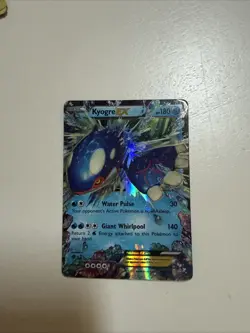 Pokemon XY Primal Clash Kyogre EX Ultra Rare Card 54/160 - Image 1