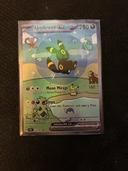 Pokemon Umbreon EX. FAN ART Pokemon Card. Bubble Umbreon. US SELLER - Image 1