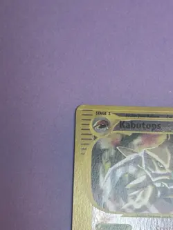 2003 Skyridge Crystal Kabutops 150/144 Reverse Holo Pokemon Card - Image 3