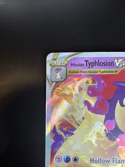 Hisuian Typhlosion VSTAR 054/189 Astral Radiance Ultra Rare Holo Pokemon Card NM - Image 3
