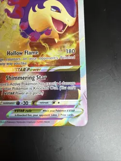 Hisuian Typhlosion VSTAR 054/189 Astral Radiance Ultra Rare Holo Pokemon Card NM - Image 5
