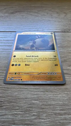 Pokemon Hippopotas 039/088 - ME03: Perfect Order Common Reverse Holo Card NM - Image 2