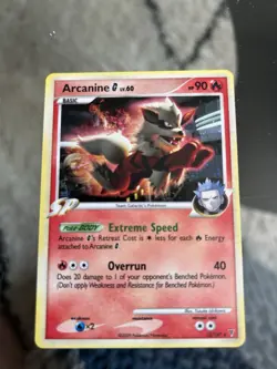 Arcanine 15/147 Holo Rare Supreme Victors 2009 - Pokemon Card TCG (LP) - Image 1