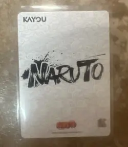 Sasuke Uchiha NRSA01-PU-001L4 Naruto Kayou Card 🥷 💎👀📈 - Image 2