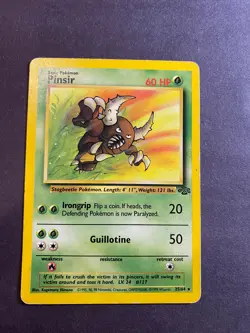 Pinsir 25/64 Jungle Regular 1999 Pokemon TCG Card RARE - Image 1