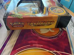 Pokemon Tapu Koko Pin Collection Box Sealed with Promo Card - Image 3