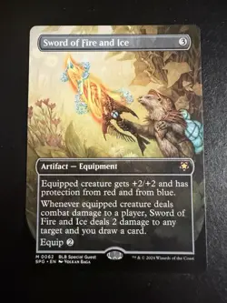 MTG - NM - Sword of Fire and Ice - Borderless - Special Guests SPG - Image 1