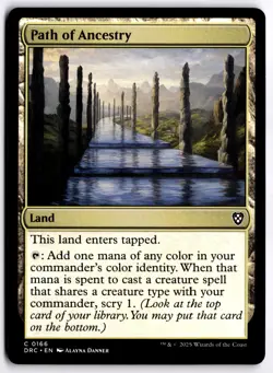 Path of Ancestry () NM DRC Commander: Aetherdrift MTG - Image 1