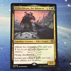 MTG | Witherbloom, the Balancer, Secrets of Strixhaven Set, Regular Mythic - Image 1