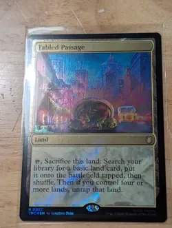 Fabled Passage (Surge Foil) 67 Commander: Teenage Mutant Ninja Turtles TMC R - Image 1