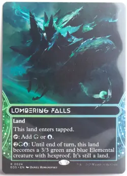 Lumbering Falls (0024) [New, Near Mint] Borderless Art {Edge of Eternities} - Image 1