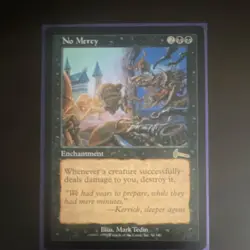 Wizards No Mercy Urza's Legacy Rare Black Enchantment Regular English 1999 - Image 1