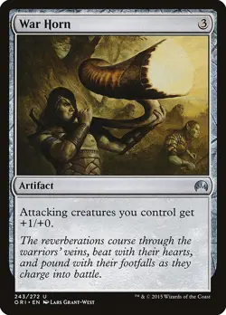 War Horn 4x FOIL ORI MTG Magic Origins Uncommon MINT artifact - Image 1