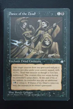 Magic The Gathering MTG DANCE OF THE DEAD Ice Age LP Lightly Played - Image 1