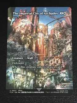 MTG Final Fantasy: Through the Ages The Imperial City of Archades 0027 NM - Image 1