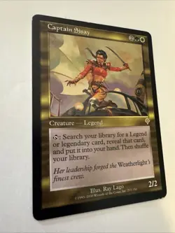 Magic the Gathering #237/350 CAPTAIN SISSAY Invasion Gold Reg Rare - Image 2