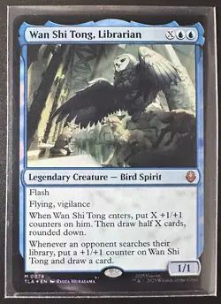 Wan Shi Tong, Librarian Avatar: The Last Airbender Foil, Magic the Gathering MTG - Image 1