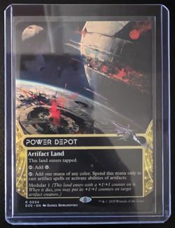 Power Depot Borderless Foil - EOS 0034 - NM - MTG Magic - Image 1
