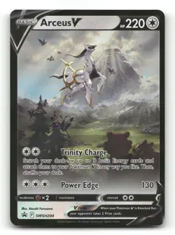 Arceus V SWSH204 - Sword & Shield Promo - Pokemon Card NM/M - Image 1