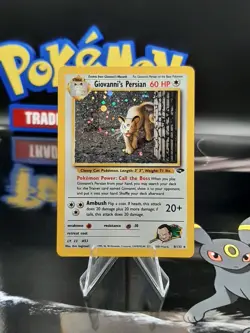 Giovanni's Persian - 8/132 - Pokemon Gym Challenge Unlimited Holo Rare - LP... - Image 1