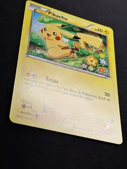 EXC NM Pikachu 27/111 XY Poings Furieux Carte Pokemon FR - Image 3