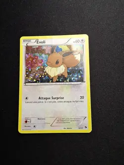 HOLO Evoli 12/12 MacDonald's Macdo Mcdo 2013 Carte Pokemon FR - Image 1
