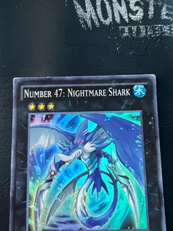 YUGIOH NUMBER 47: NIGHTMARE SHARK SUPER RARE CT11-EN004 LIMITED EDITION - Image 3