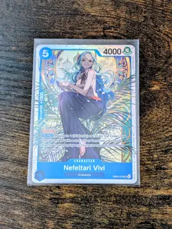 Nefeltari Vivi EB03-024 Heroines Edition Foil Full Art Super Rare One Piece - Image 1