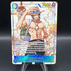 One Piece TCG Portgas D. Ace OP13‑119 Alt Art SEC Carrying on His Will - Image 1