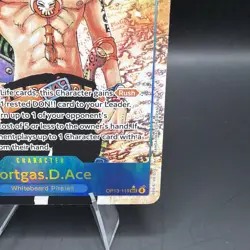 One Piece TCG Portgas D. Ace OP13‑119 Alt Art SEC Carrying on His Will - Image 4