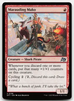 MTG Marauding Mako U Aetherdrift 138 LP - Image 1