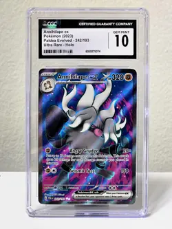 Annihilape EX 242/193 Paldea Evolved Ultra Rare Holo CGC 10 Gem Mint Pokemon - Image 1