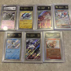 Lot Of Pokemon Graded Slabs - Image 1