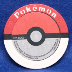 Chimchar Pokemon Battrio Coin 02-023 2007 Vintage Nintendo Japanese F/S - Image 2