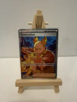 Pokemon Phantasmal Flames Firebreather 119/094 Full Art Trainer Ultra Rare NM - Image 1