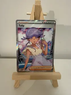 Pokemon TCG SV04: Paradox Rift Tulip #244/182 Ultra Rare NM - Image 1