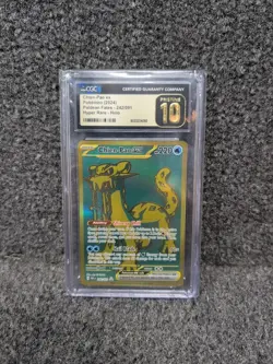 CGC 10 Pristine Pokemon TCG 2024 Paldean Fates 242/091 Chien-Pao ex - Image 1