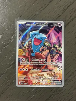 Pokemon TCG Team Rocket's Wobbuffet 203 Promo Scarlet & Violet Promo - Image 1