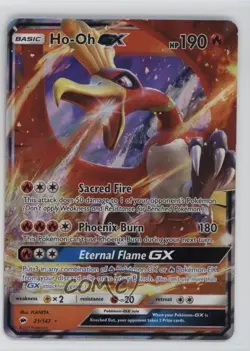 Ho-Oh GX Pokemon Sun & Moon Burning Shadows #21 - Image 1