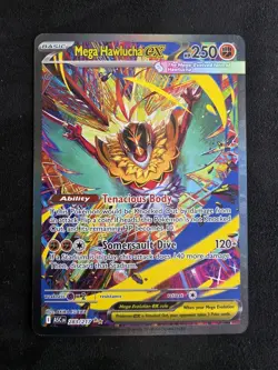 Mega Hawlucha EX SIR 283/217 Ascended Heroes Special Illustration Rare Pokemon - Image 1